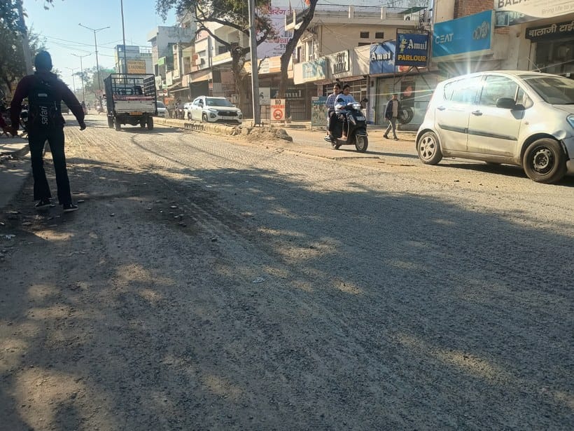 Officials forgot about Sonipat-Murthal road after digging it up, repair work has been pending for three months
