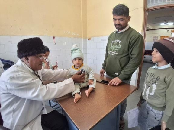 Children's health is deteriorating due to change in weather