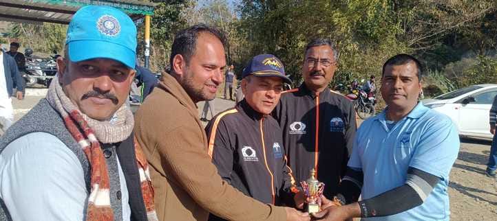 Electricity board team defeated Badsar police in cricket competition