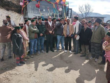Bus trial from Kairim to Yangpa-2 was successful
