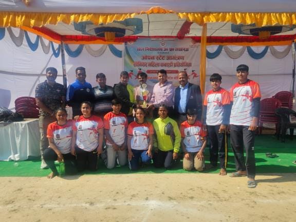 Agra hostel team captured the champion trophy
