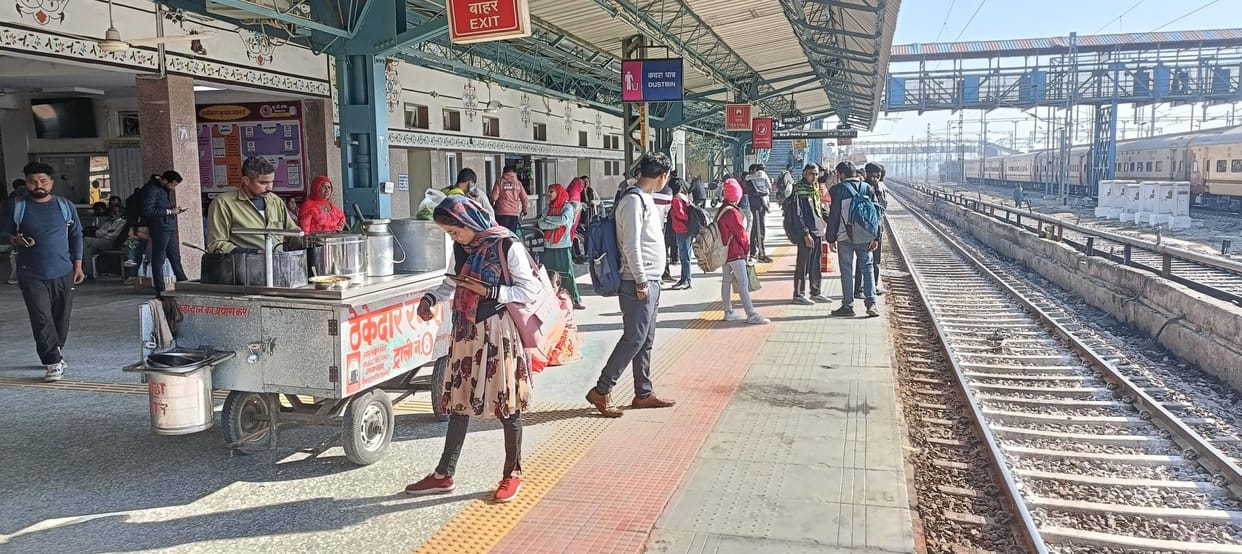 100 passengers left for Prayagraj Mahakumbh by train that started after three days