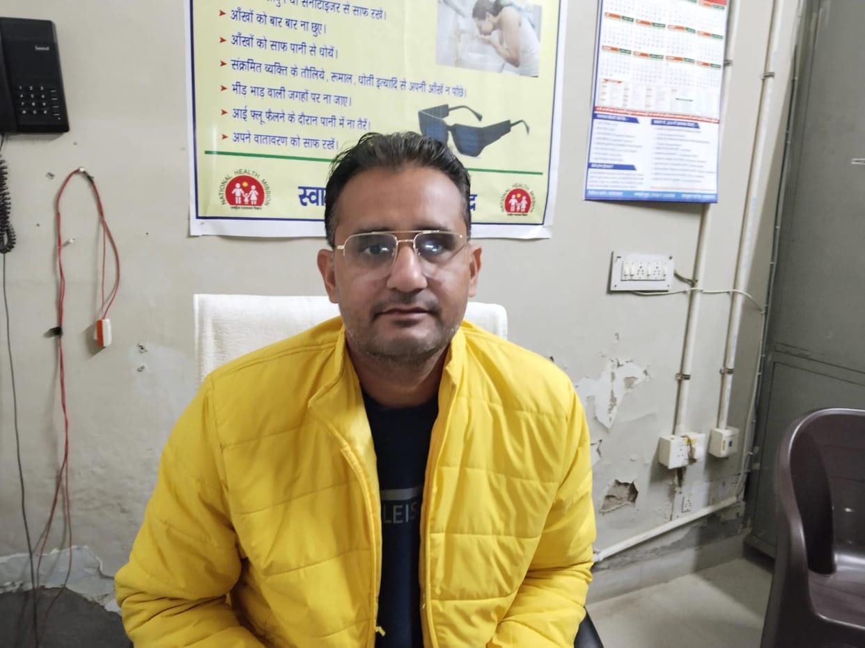 Child's squint operation performed in civil hospital without anesthesia