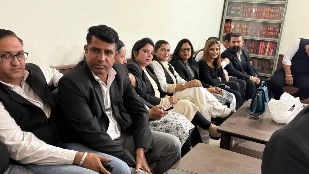 Three candidates contested for the post of Pradhan