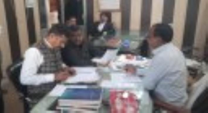 CM flying squad team raided Loharu Municipality office