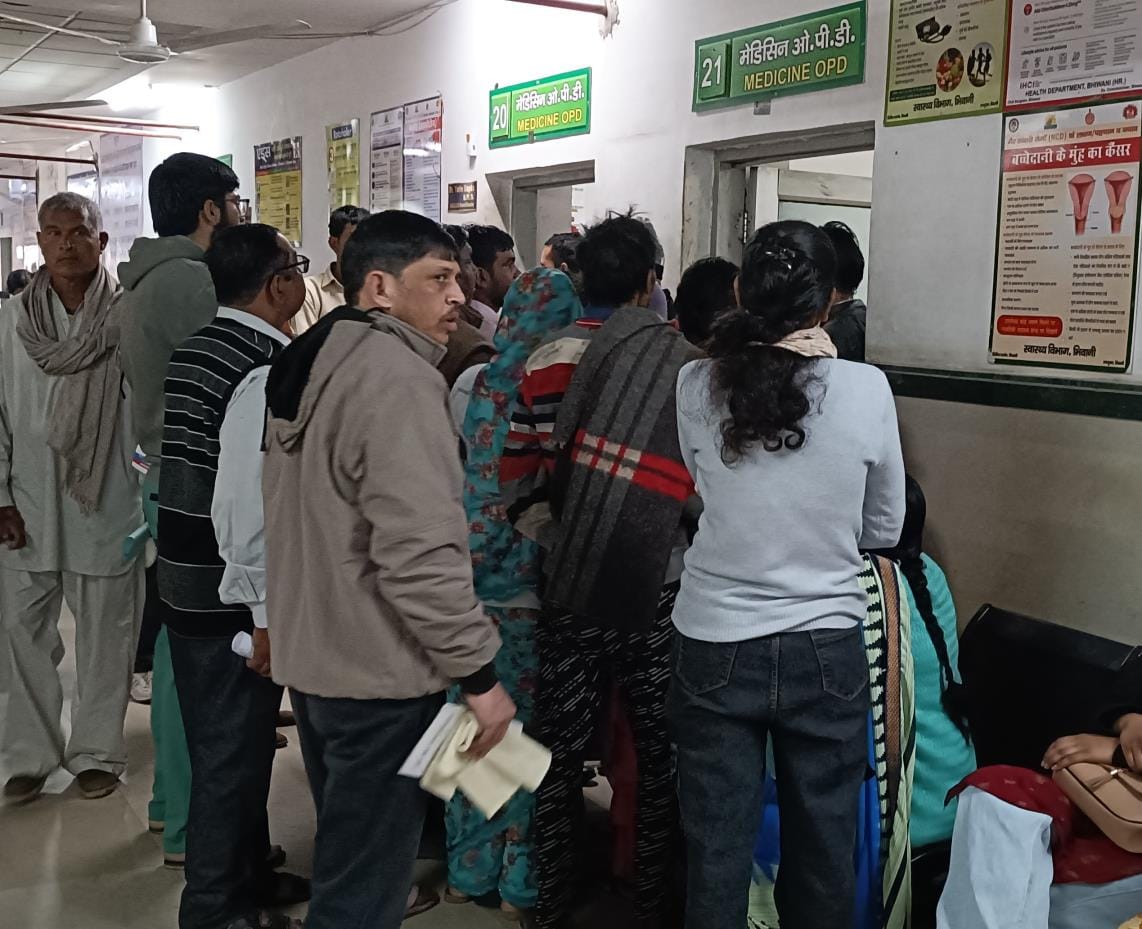 Patients with fever and cough are increasing in government and private hospitals.