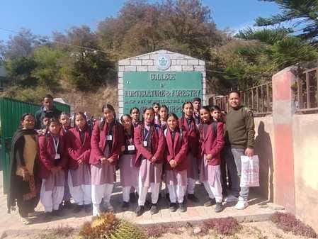 Students learned about plants