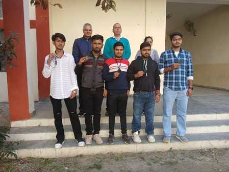 Deshbandhu College team won bronze medal at university level