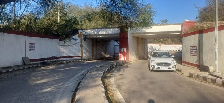 The underpass of DRM office becomes a problem