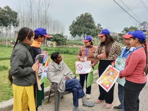 Awareness against drug abuse was created through rally
