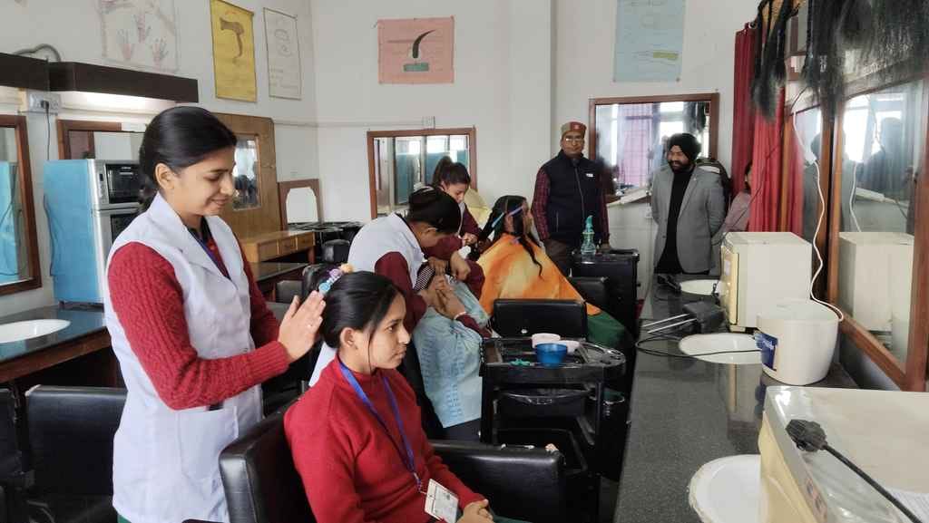 Girls are taking training in driving and AI to become self-reliant
