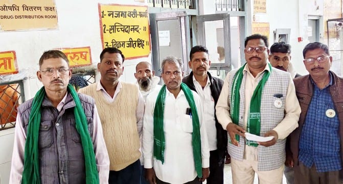 On one side campaign, on the other side filaria medicine given for expressing displeasure