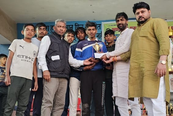 Danoda's team won the football tournament