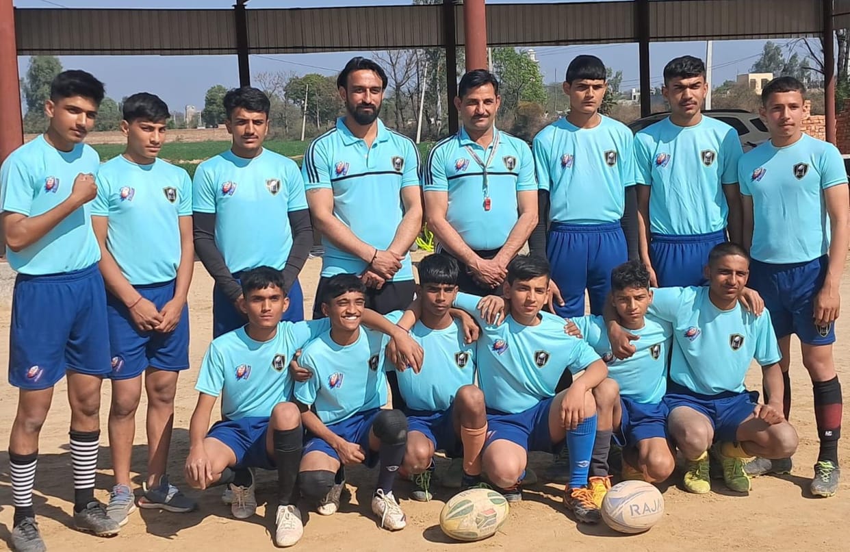 under 15 rugby football vice caption mitesh