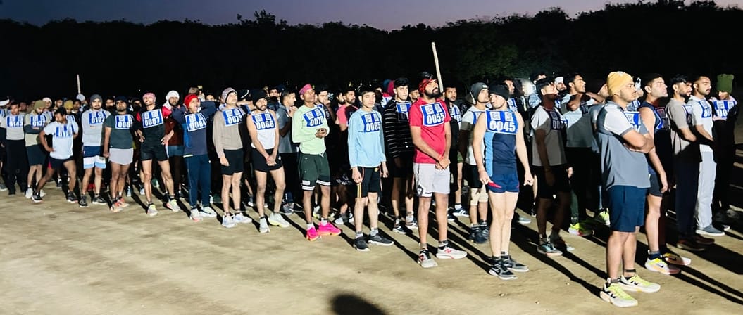 Police Recruitment: Out of 1051 male candidates, 955 completed the race.