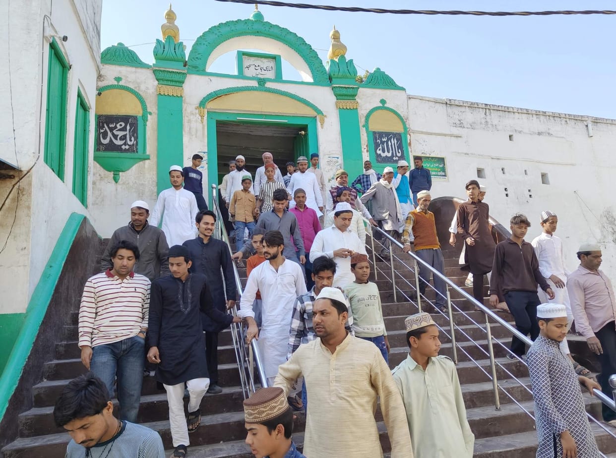 Friday prayers were offered peacefully amid tight security