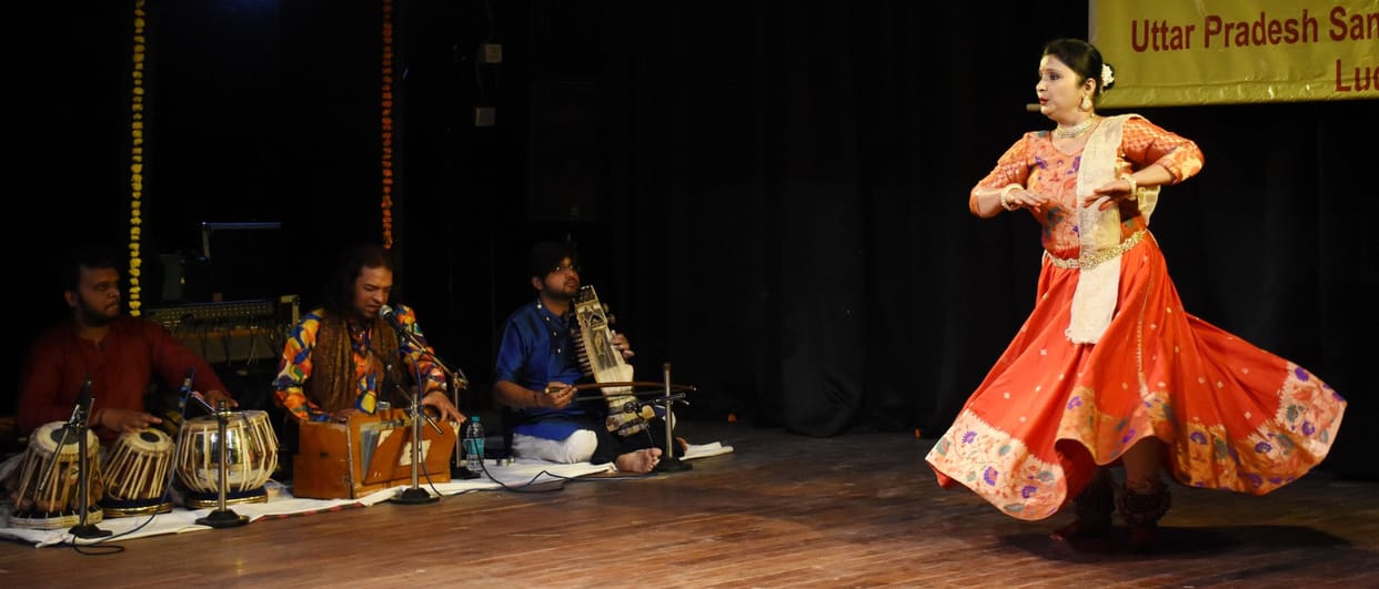 Outpouring of emotions amidst the chimes, the evening danced to the rhythm of Kathak.