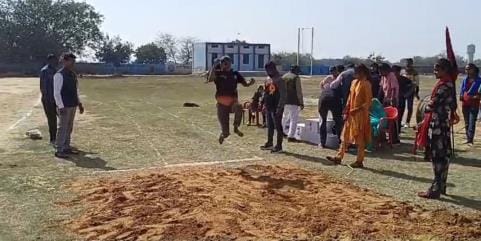 Shalu won in discus throw and Anjali won in long jump.
