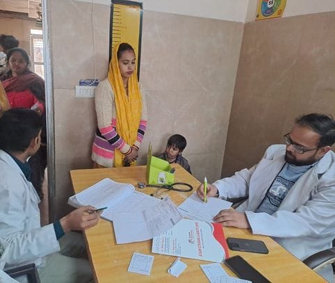 90% of the children in the OPD of the women's hospital are troubled by cough