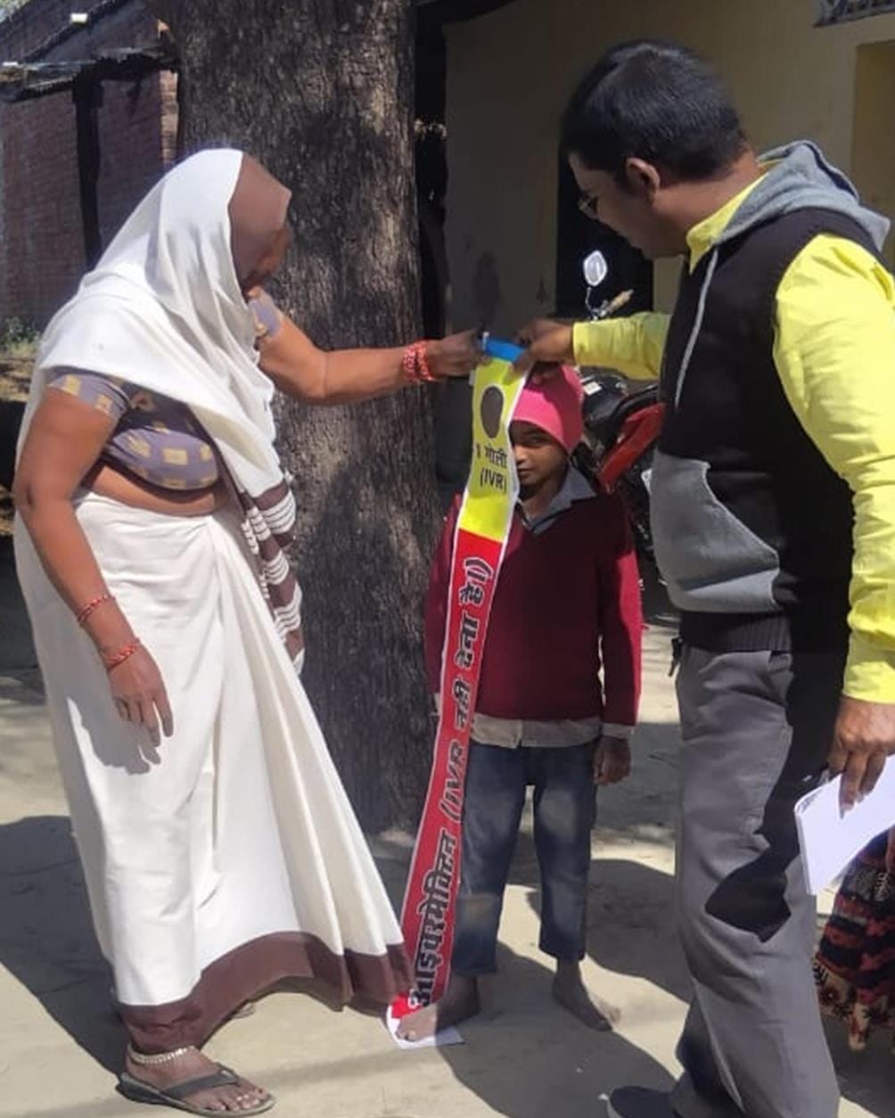Four families refused to take medicine