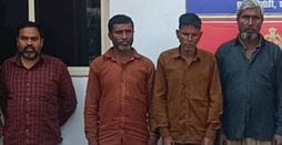 Four accused of theft arrested in encounter