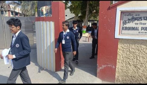 CBSE 10th and 12th examinations started, candidates arrived with enthusiasm on the first day.