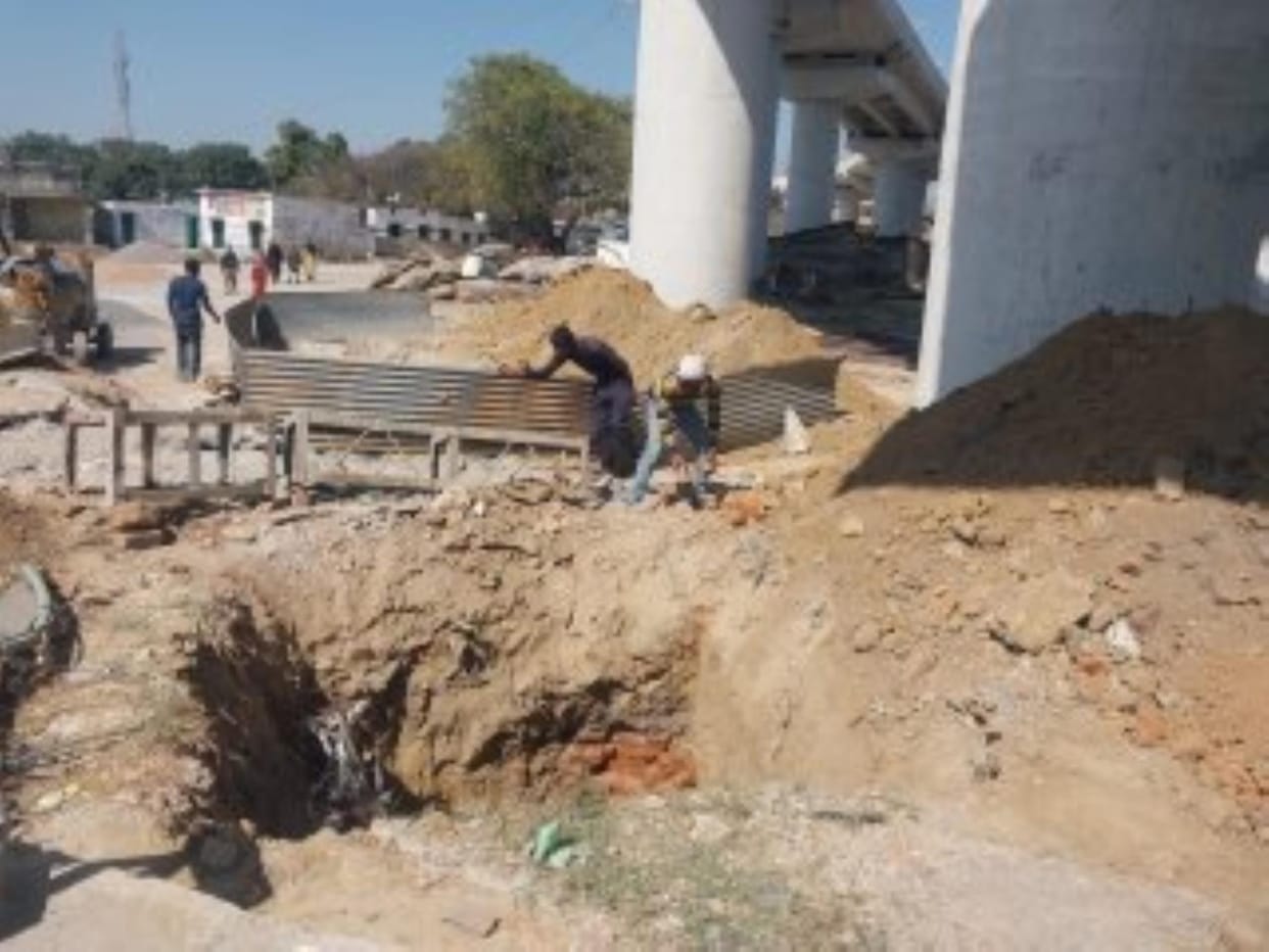 Pits dug towards Durga temple, stairs to be built soon
