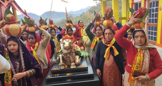 Shiv Mahapuran story starts with Kalash Yatra in ancient Shiva Tandav cave Kunihar