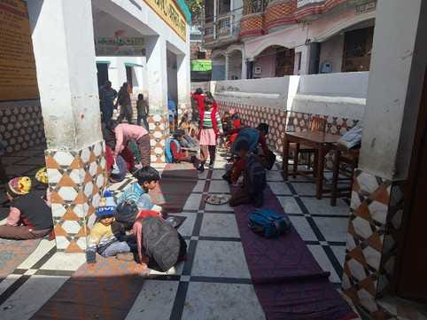 340 innocent children are studying in dilapidated rooms
