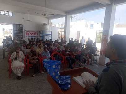 Ajay Gurusar was unanimously elected as the District Head and Sumit Udaipur was elected as the District Secretary