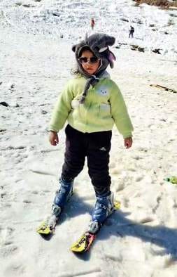 Tourists' enthusiasm increased in Auli, fun in snow