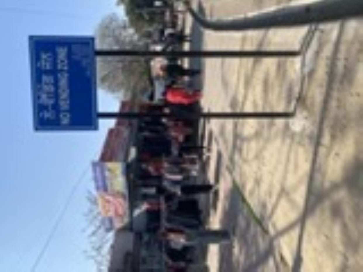 There is shortage of space in the street vending zone, no one is ready to go there