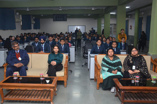 Explained the importance of AI to the students