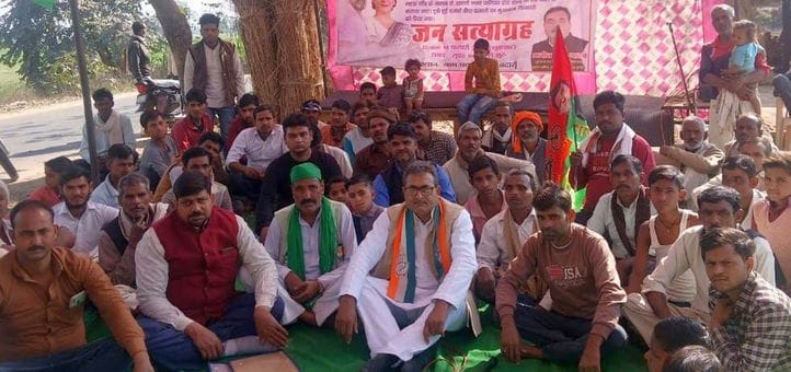 Satyagrahis will stop the municipal drain water today