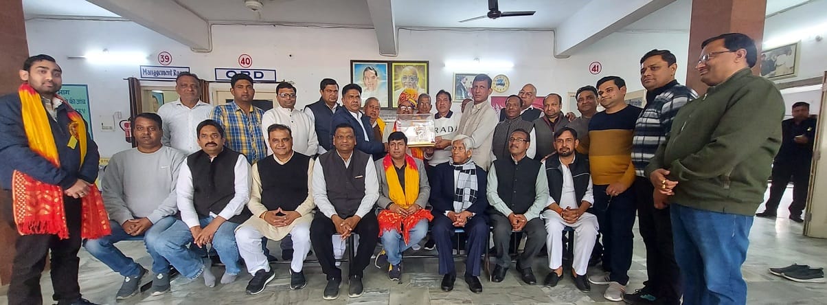 Shri Siddhi Vinayak Seva Samiti honored Jain Sabha Narwana