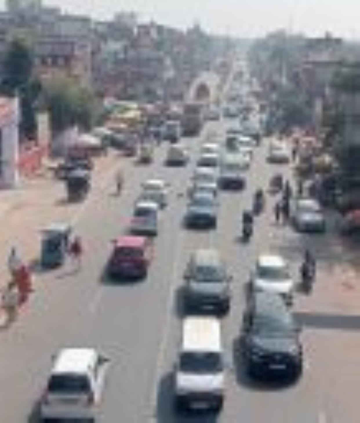 Intermittent jam in Bachhrawan