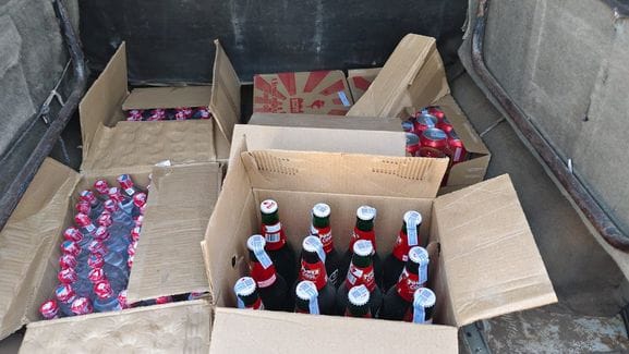 The MLA from the hut caught illegal liquor for the second time in a week