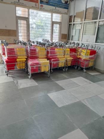 The department is preparing for the evaluation of sub health centres, 60 medical waste dustbins will be sent