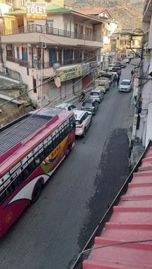 Jam due to encroachment in Jogindernagar city