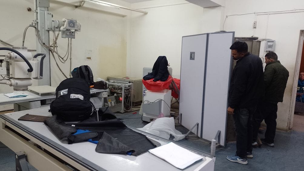 X-ray facility started in regional hospital after three days