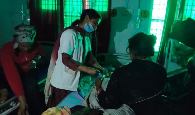 Generator did not work, injection was done in mobile light