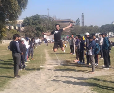 Kanishk Kumar became the winner in long jump