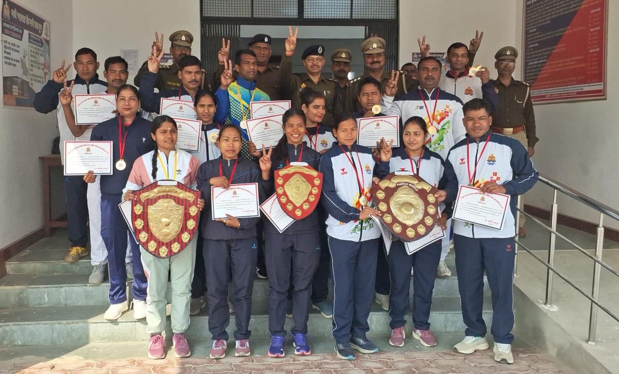 District Police gets 36 medals in athletics and cycling