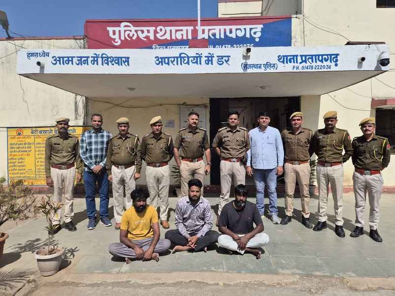 Udaipur: 21 kg brown sugar being brought in diesel tank of truck seized, 3 arrested, market price is 41 crore