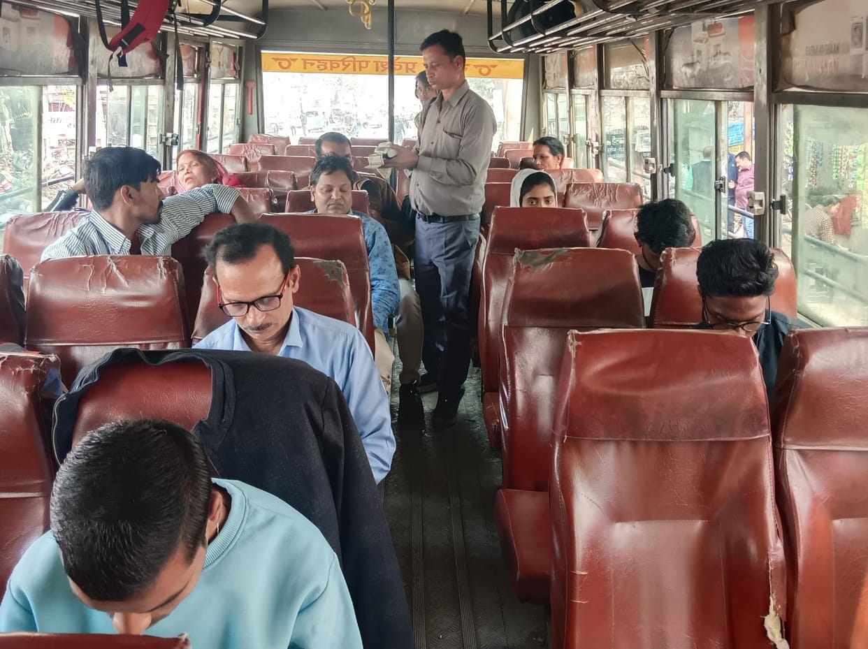Waiting on other routes, plenty of buses for Maha Kumbh