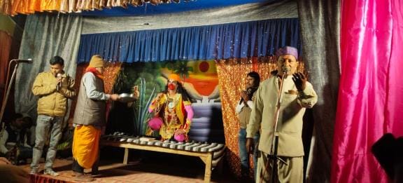 Sri Ramlila concludes with the coronation of Ram.