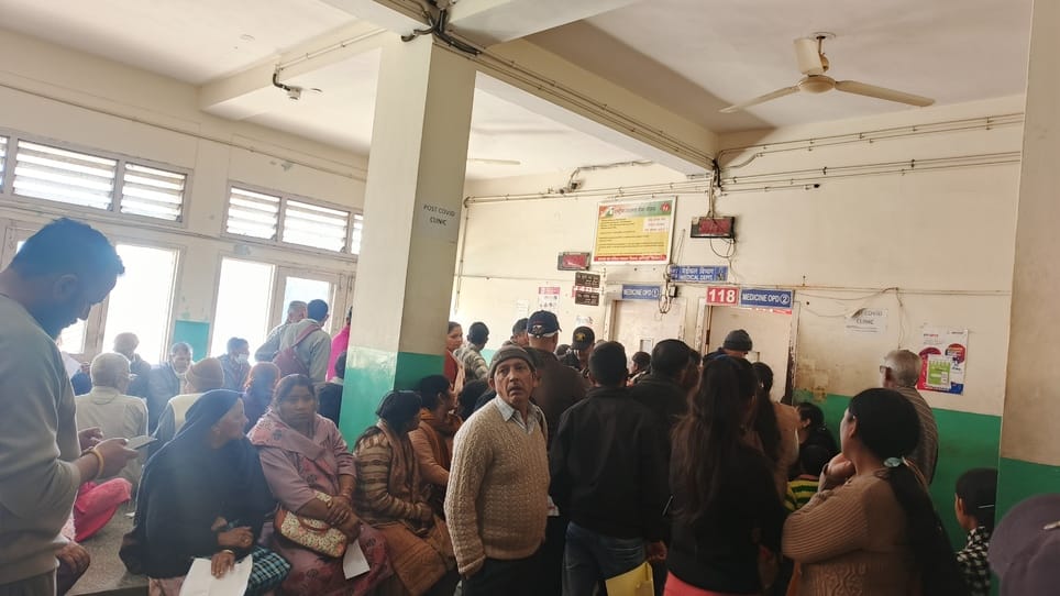 Change in weather...Cough and cold patients increased due to heat during the day and cold in the morning and evening.