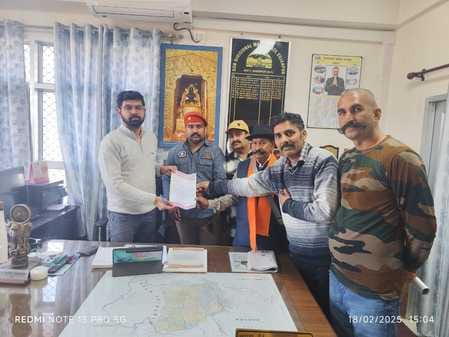 The statue of Maharana Pratap should be installed at the designated place only.