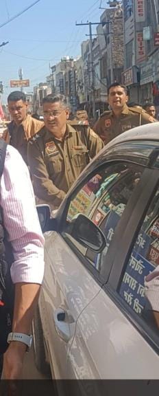 Traffic police issued challans to 37 vehicles, seized two