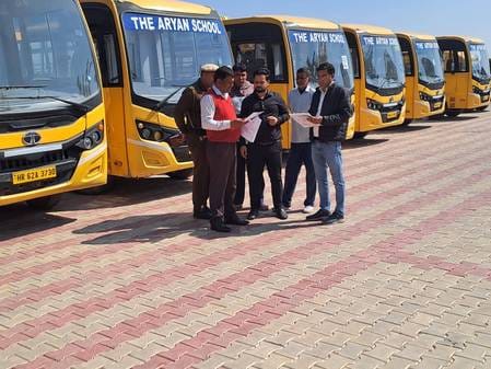 Strictness on private school buses, SDM checked 9 buses, fitness found fine